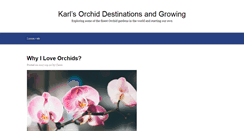Desktop Screenshot of karls-orchids.net